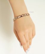 دستبند زنانه طرح طلا نگین کاری1 -DS60
