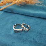 حلقه ست زنانه و مردانه نقره اصل 2-AG70