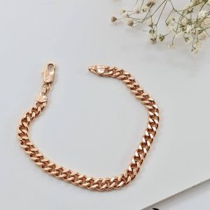 دستبند کارتیه ساده ژوپینگ طرح طلا DS120
