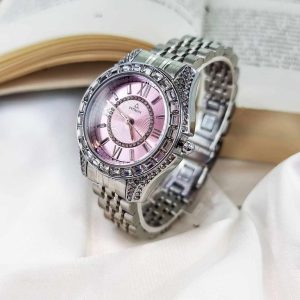 ساعت مچی زنانه بند فلزی sa100