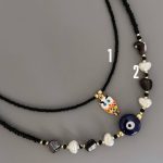 گردنبند مهره ای رنگی دخترانه gb180 - تصویر 2