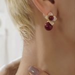 گوشواره مروارید رنگی gv225
