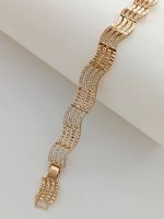 دستبند طرح طلا لاکچری زنانه ds181
