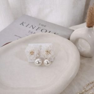 گوشواره فشن پارچه ای