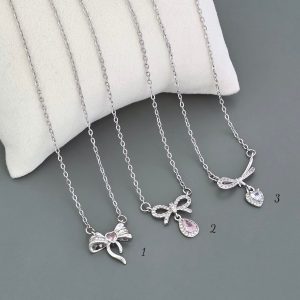 گردنبند دخترانه پاپیونی