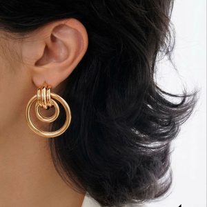 گوشواره حلقه ای فشن