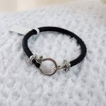 دستبند امگا چرم زنانه و مردانه اصل ds189 - تصویر 2