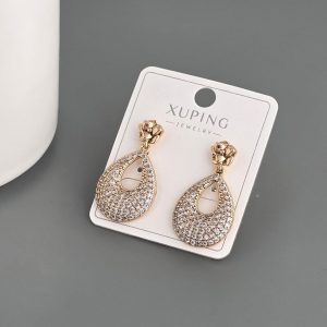 گوشواره جواهری اشکی