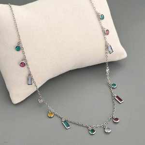 گردنبند آبشاری مولتی کالر