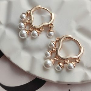 گوشواره آبشاری مرواریدی